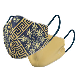The Mask Life | The Azteca reversible face mask