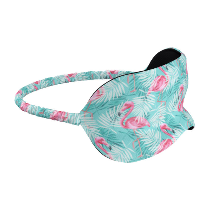 The Wild Flamingo Sleep Mask | The Mask Life.