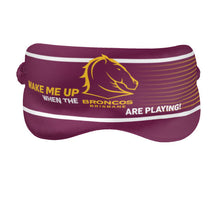 Load image into Gallery viewer, Brisbane Broncos Sleep Mask
