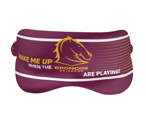 Brisbane Broncos Sleep Mask