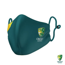 Load image into Gallery viewer, PRE ORDER - Cricket Australia Face Mask - National Team - The Mask Life. 
