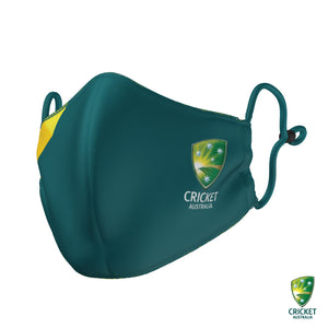 PRE ORDER - Cricket Australia Face Mask - National Team - The Mask Life. 