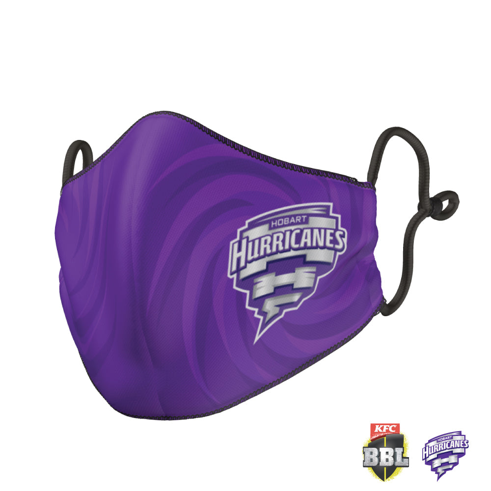 Hobart Hurricanes Big Bash League Face Masks