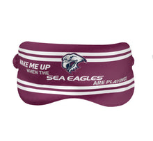 Load image into Gallery viewer, Manly Sea Eagles Sleep Mask
