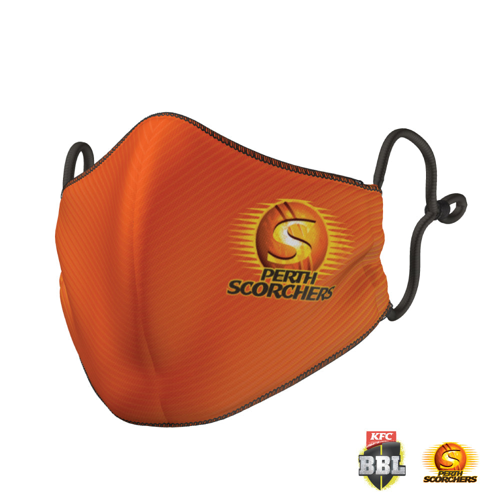 Perth Scorchers Big Bash League Face Masks