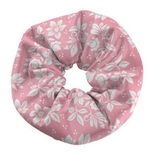 Load image into Gallery viewer, The Pink Blossom Scrunchie - The Mask Life. 

