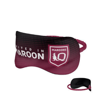 QLD State of Origin Sleep Mask