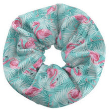 Load image into Gallery viewer, Wild Flamingo Scrunchie
