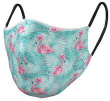 Load image into Gallery viewer, The Wild Flamingo - Reversible Face Mask - The Mask Life. 

