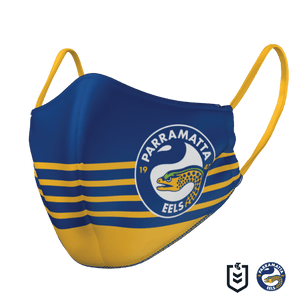 Parramatta Eels Face Mask - The Mask Life.  Face Masks