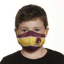 Load image into Gallery viewer, Brisbane Broncos Face Mask - The Mask Life. 
