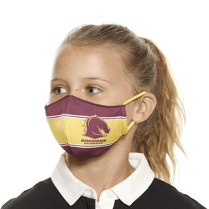 Brisbane Broncos Face Mask - The Mask Life. 