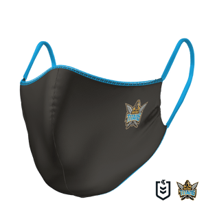 Gold Coast Titans Face Mask - The Mask Life.  Face Masks