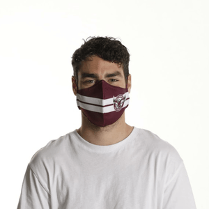 Manly Sea Eagles Face Mask - The Mask Life. 