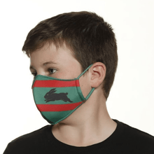 Load image into Gallery viewer, South Sydney Rabbitohs Face Mask - The Mask Life. 
