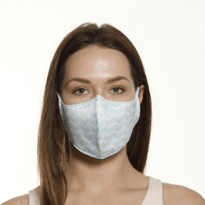 The Blue Chevron - Reversible Face Mask - The Mask Life. 