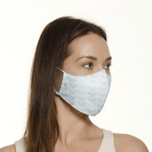 Load image into Gallery viewer, The Blue Chevron - Reversible Face Mask - The Mask Life. 

