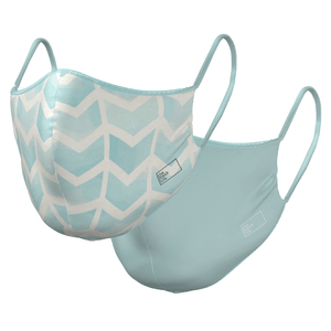 The Blue Chevron - Reversible Face Mask - The Mask Life. 