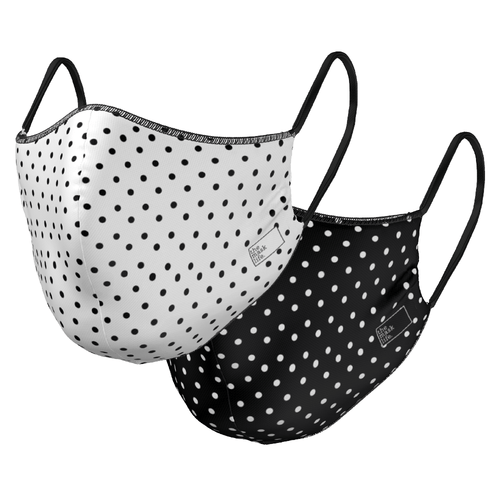 The Double Dots - Reversible Face Mask - The Mask Life. 